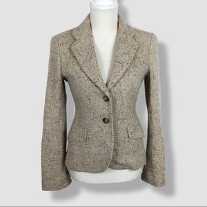 THEORY wool tweed blazer